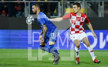 2019-03-25 - Parigini anticipa Uremovic - ITALIA VS CROAZIA U21 2-2 - FRIENDLY MATCH - SOCCER